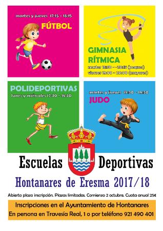 Imagen Escuelas Deportivas 2017-2018