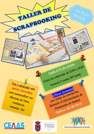 Imagen Taller de Scrapbooking en el Punto Joven