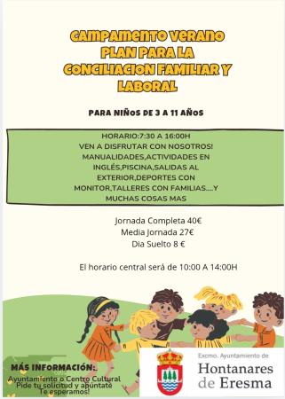 Imagen ABIERTAS INSCRIPCIONES PARA EL CAMPAMENTO DE VERANO