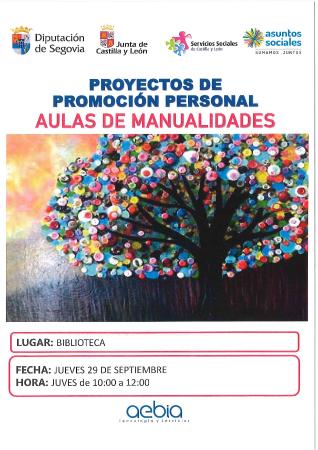 Imagen AULAS DE MANUALIDADES (COSTURA) 2022-2023