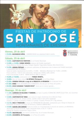 Imagen FIESTAS PATROCINIO SAN JOSÉ 2023