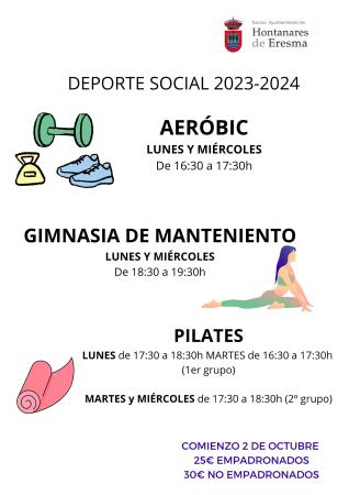 Imagen DEPORTE SOCIAL 2023-2024