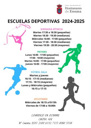 Imagen ESCUELAS DEPORTIVAS 2024-2025